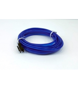 El Wire Neon Led Mavi 3 Metre  DC12V İnverter Dahil 