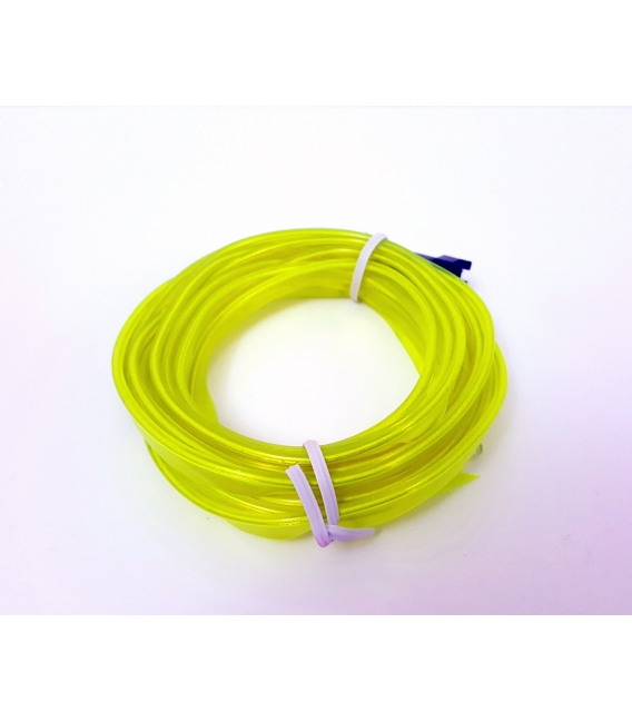 El Wire Neon Led Limon Yeşili 3 Metre  DC12V İnverter Dahil 