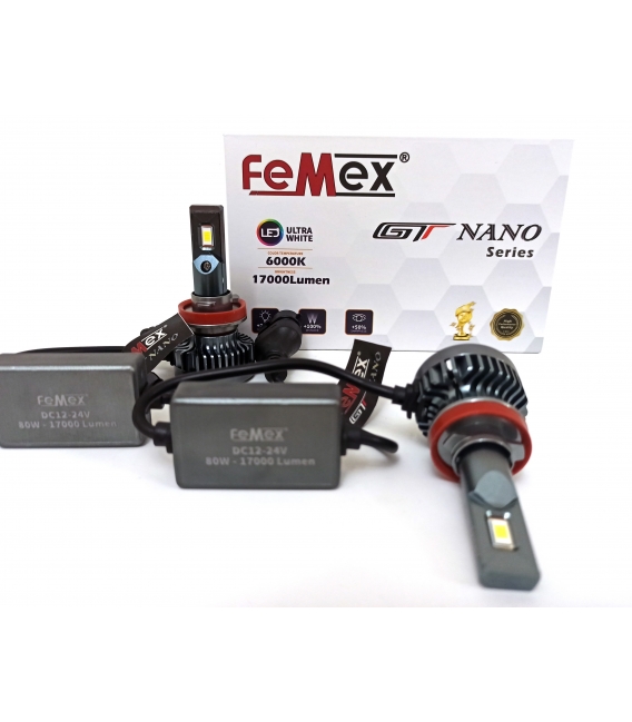 FEMEX GT NANO Csp Force H11 Led Xenon Led Headlight
