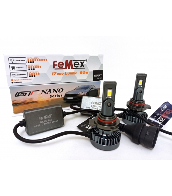 FEMEX GT NANO Csp Force 9012 Led Xenon Led Headlight