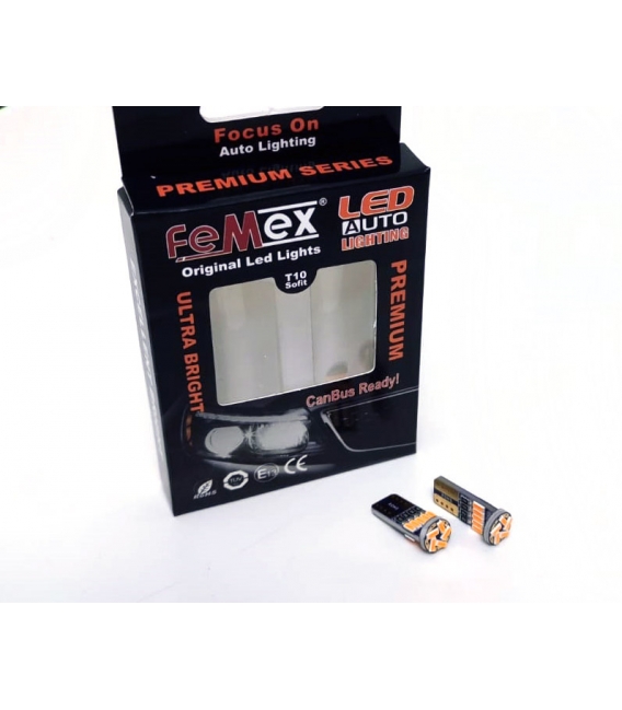 FEMEX Premium 4014 Chipset 15smd Mini Led Ampul Turuncu Led Ampul