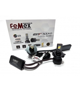 Femex Gt Nano Csp Lextar H4 Led Xenon Led Headlight