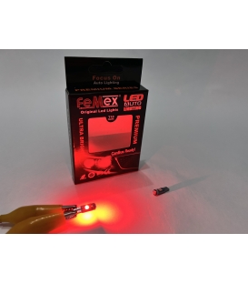 FEMEX Premium 10'lu T5 Led 3030 Chipset 3smd Mini Led Ampul Kırmızı