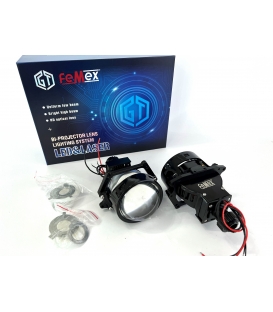Femex P50 Bi-Led Projektör Far İçi Led Mercek 3,0 Inc High Power Kısa Uzun Birlikte