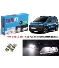 Fiat Doblo D5 2023 Sonrası LED Plaka Aydınlatma Ampul Seti FEMEX Parlak Beyaz