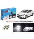 Seat Leon Mk3 Led Plaka Aydınlatma Ampul Seti Femex Parlak Beyaz