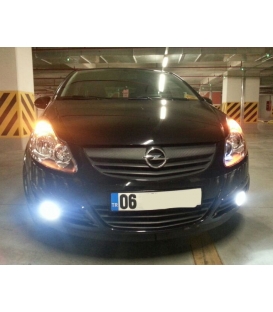Opel Corsa D LED Gündüz Aydınlatma Ampulu  Turuncu FEMEX T20