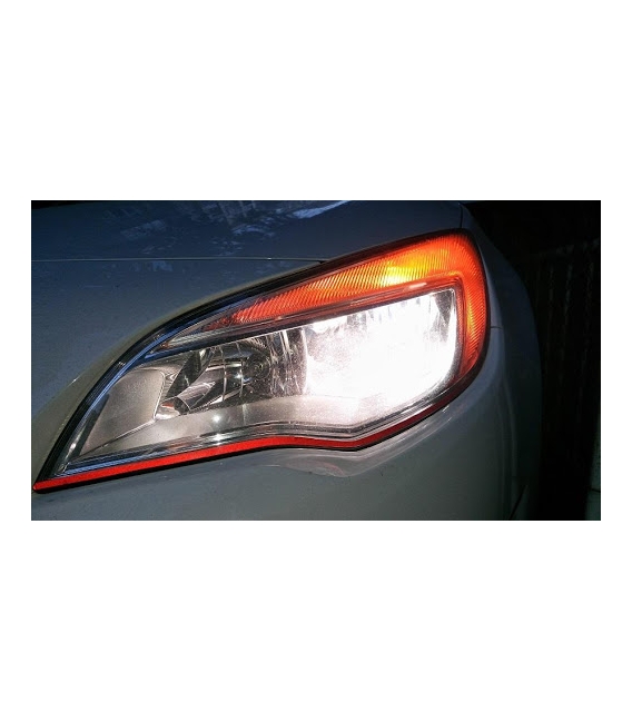 Opel Astra J LED Gündüz Aydınlatma Seti Led Ampul Turuncu FEMEX T20