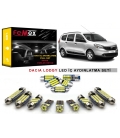Dacia Lodgy LED İç Aydınlatma Ampul Seti FEMEX Parlak Beyaz