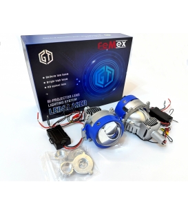 Femex P70 Bi-Led Projektör Far İçi Led Mercek 3,0 Inc High Power Kısa Uzun Birlikte