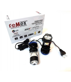 Femex Gt Nano Executive H4 Lazerli Mini Bi-Led Xenon Kendinden Mercekli