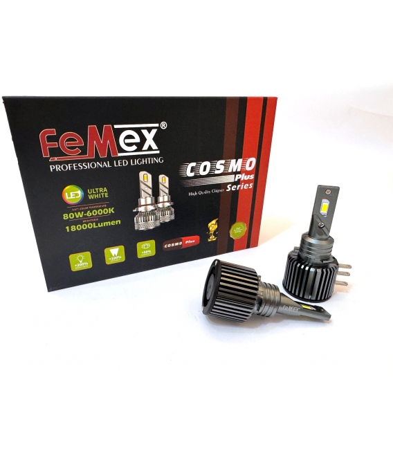 Femex Cosmo Plus Csp D-Force H15 Led Xenon Led Headlight