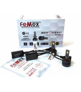Femex Gt Nano Csp Lextar Hır2 9012 Led Xenon Led Headlight