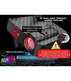 Suzuki Mesafe Sensörlü  Fotoselli Pilli Yapıştırmalı Kapı Altı Led Logo