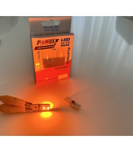 FEMEX T10 3030 Chip 4smd 250 Lumen Turuncu Led Ampul