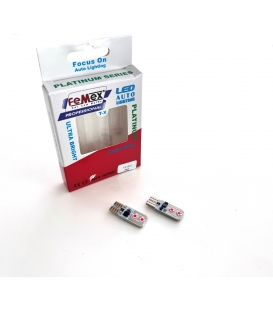 FEMEX T10 3030 Chip 4smd 250 Lumen Kırmızı Led Ampul